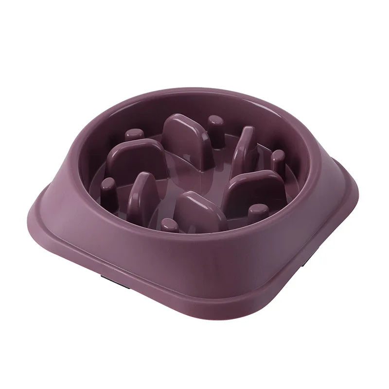 Anti-Choke Slow Feeder Pet Bowl – Non-Slip Maze Design for Dogs & Cats