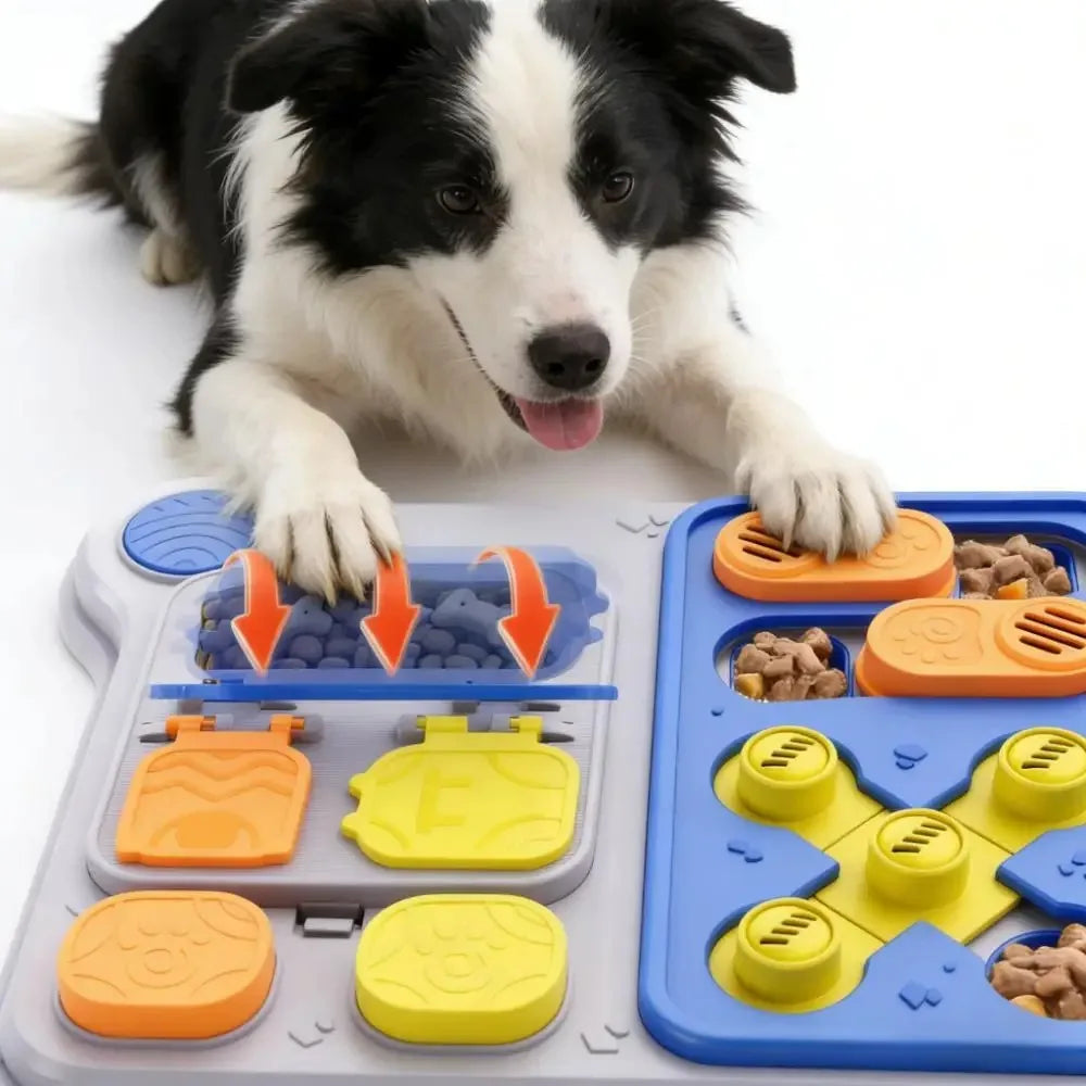 IQFeed Dog Puzzle Treat Toy
