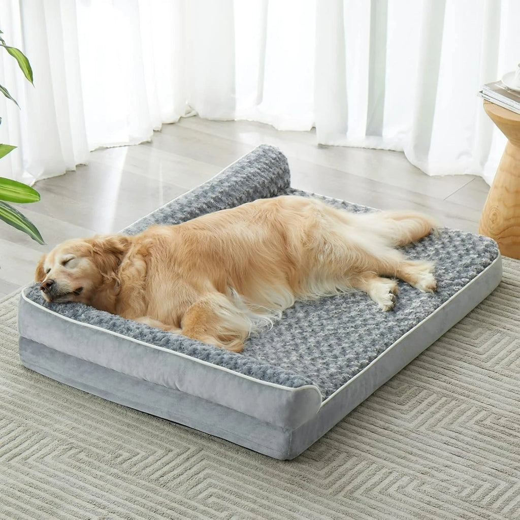 Orthopedic Dog Bed – Waterproof Sofa-Style with Washable Cover & Joint Support