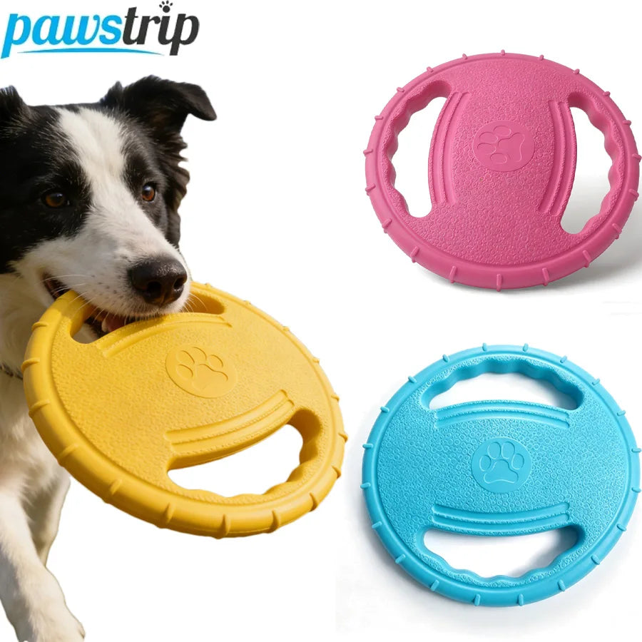 Interactive Flying Disc Dog Toy – Bite-Resistant Outdoor Fun