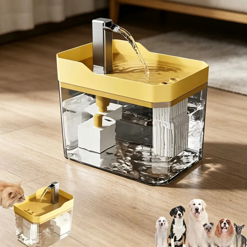 AquaFlow Silent Cat Water Fountain