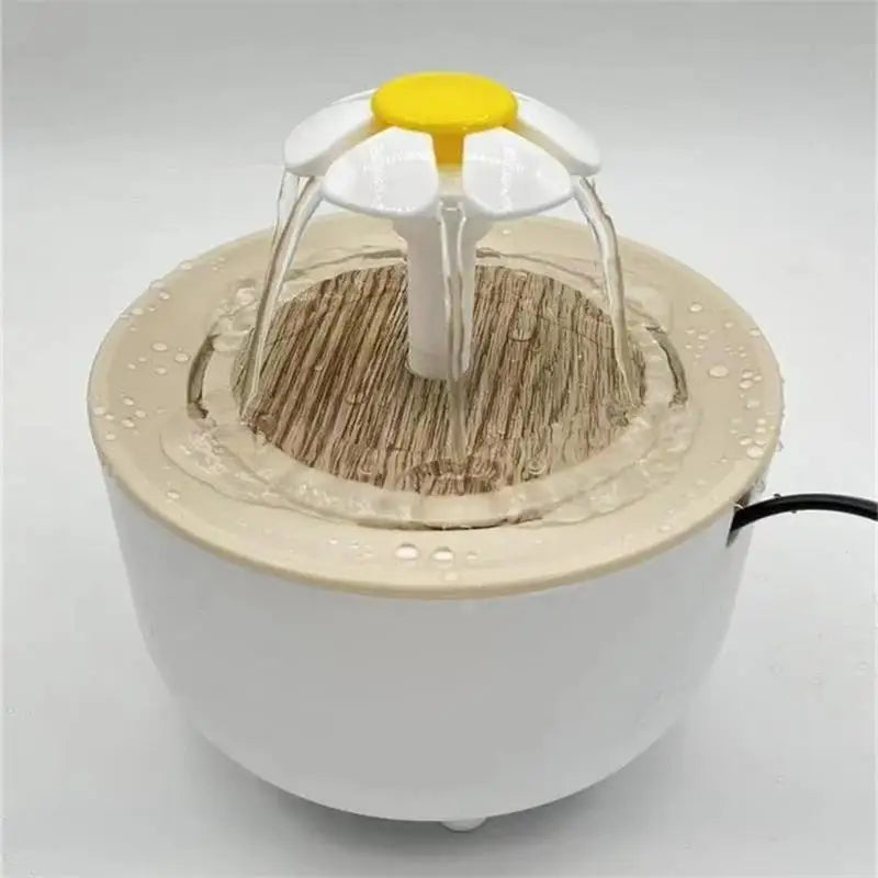 Electric Pet Water Fountain – 1200mL Auto Filter USB Dispenser