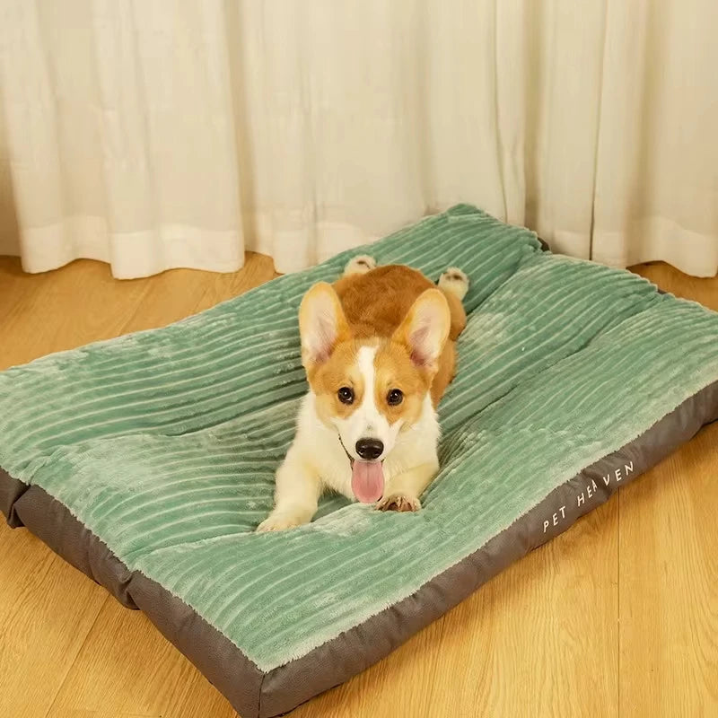 VelvetRest Corduroy Washable Pet Mat