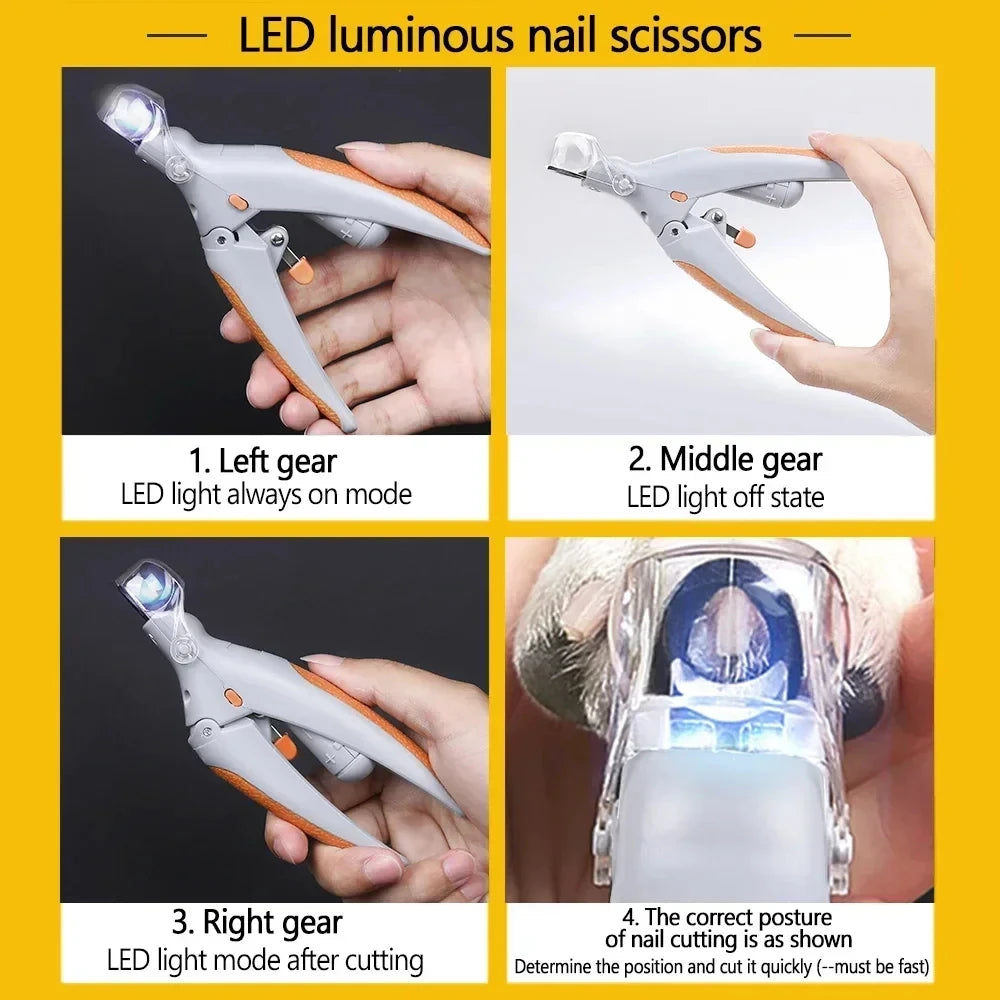PrecisionTrim Pro LED Nail Scissors