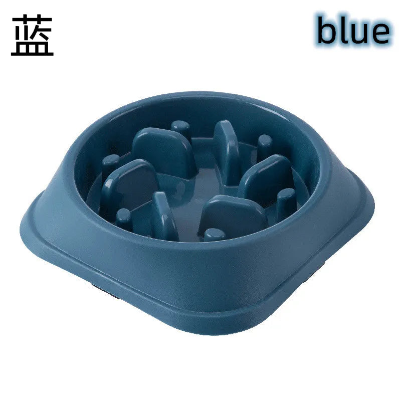 Anti-Choke Slow Feeder Pet Bowl – Non-Slip Maze Design for Dogs & Cats