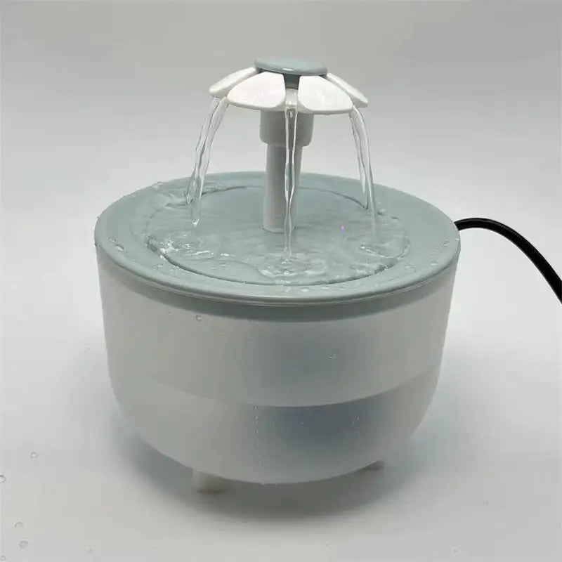Electric Pet Water Fountain – 1200mL Auto Filter USB Dispenser