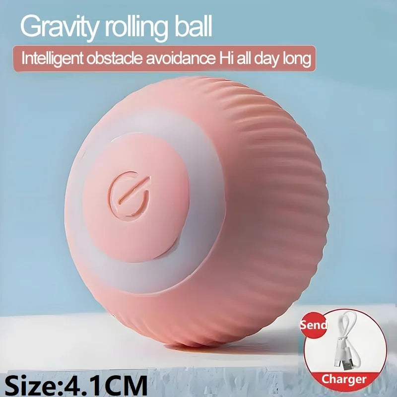 Electric Rolling Cat Ball Toy – Automatic Interactive Indoor Cat Toy
