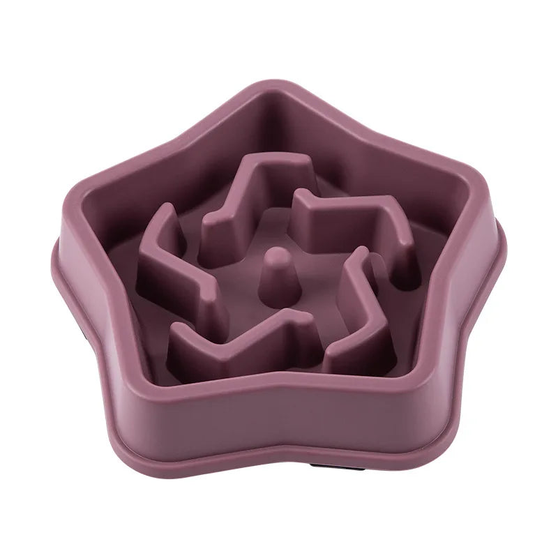 Anti-Choke Slow Feeder Pet Bowl – Non-Slip Maze Design for Dogs & Cats