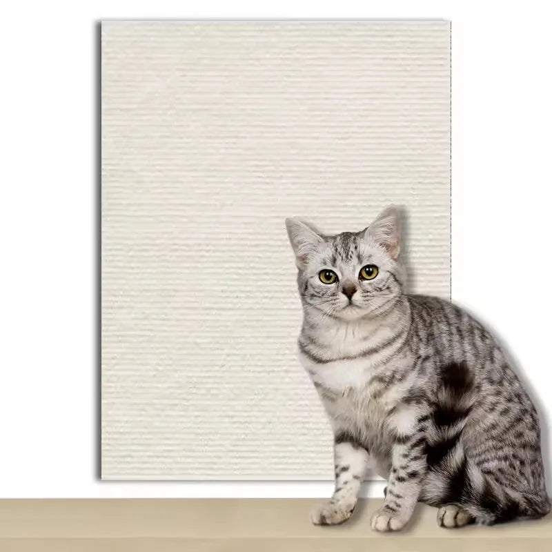 Cat Scratcher Sofa Protector – Self-Adhesive Trimmable Carpet Mat (7 Colours)