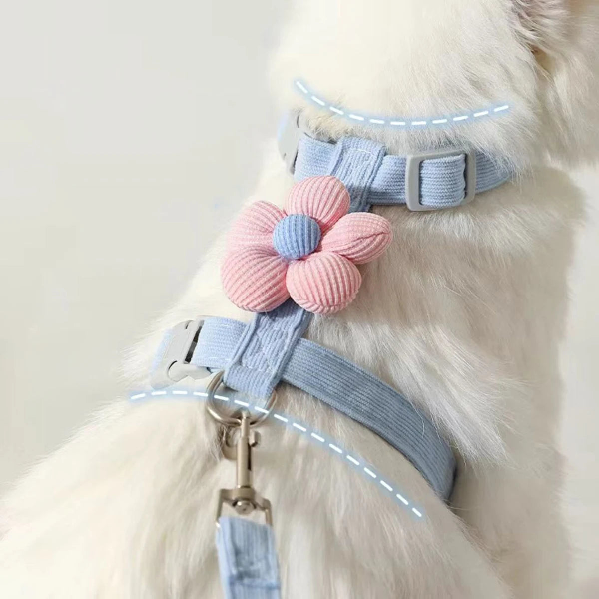 Adjustable Cat Harness & Leash Set – Breathable & Escape-Proof