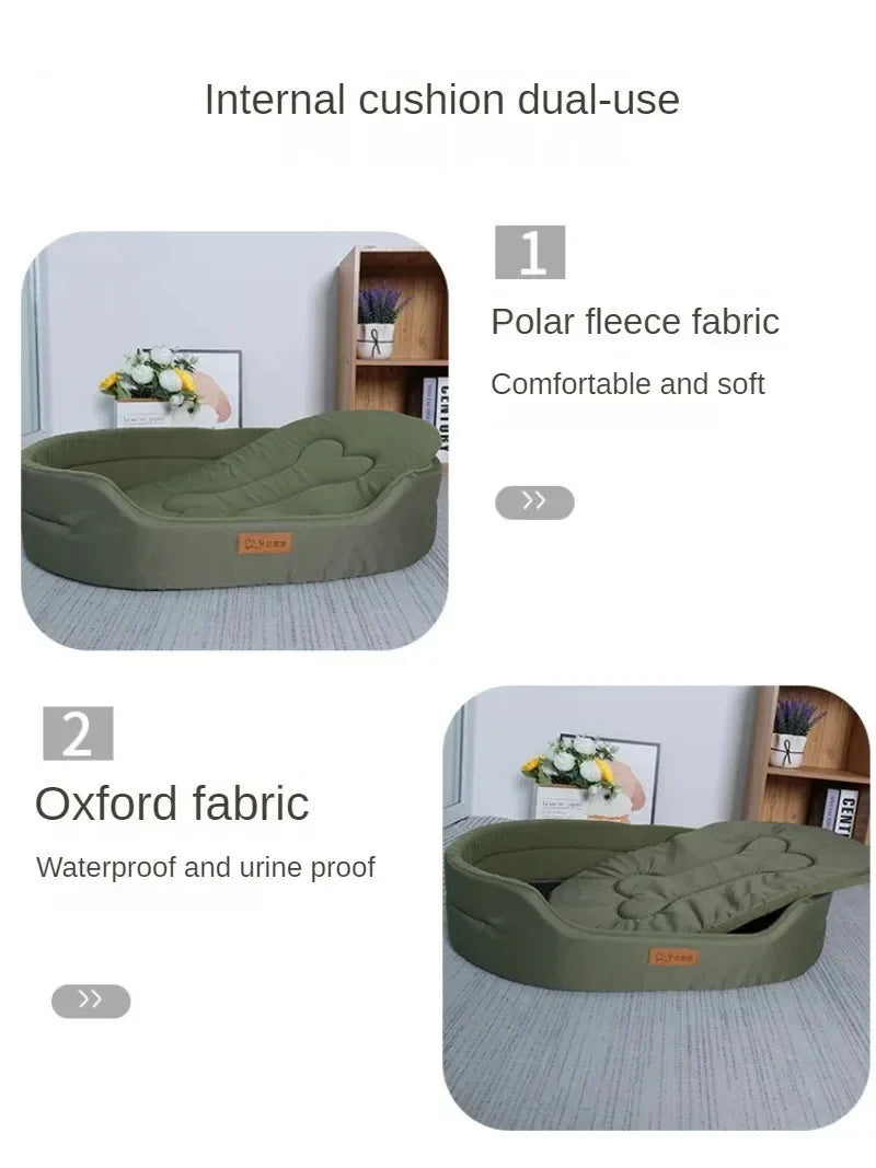 WinterWarm Plush Pet Cushion
