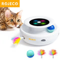 FeatherSpin 2-in-1 Smart Cat Toy Set