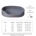 WinterWarm Fluffy Pet Cushion Bed