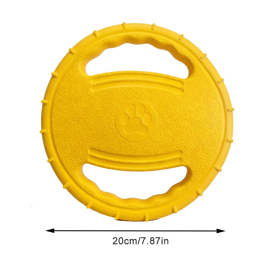 Interactive Flying Disc Dog Toy – Bite-Resistant Outdoor Fun