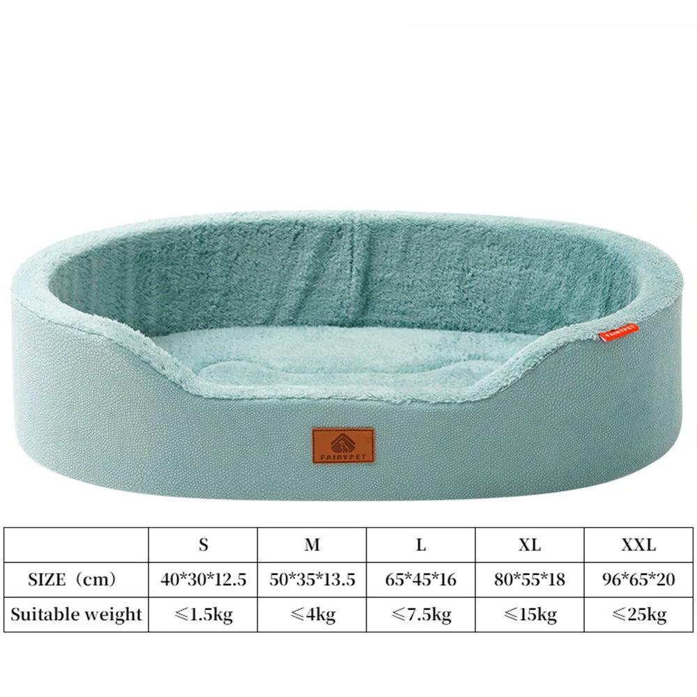 Orthopedic Dog Bed for Large Dogs – Waterproof Couch-Style Pet Bed