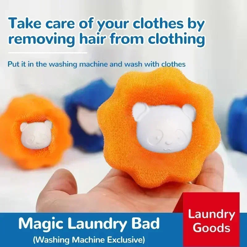 Reusable Pet Hair Collector Laundry Balls – Removes Fur in the Wash