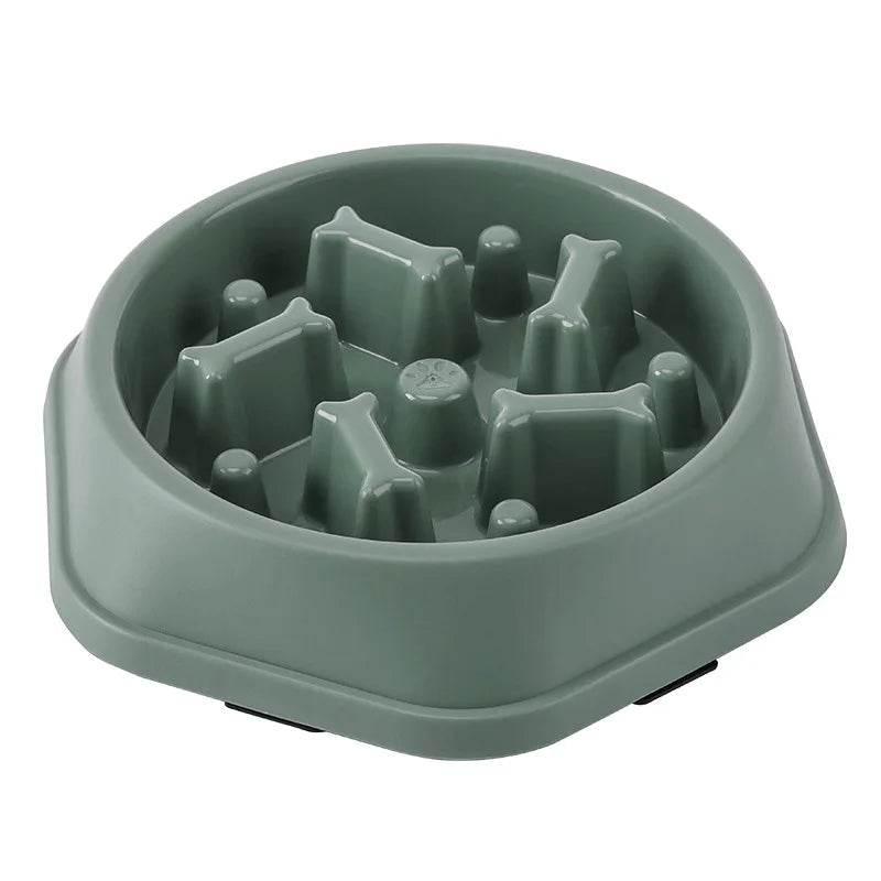 Anti-Choke Slow Feeder Pet Bowl – Non-Slip Maze Design for Dogs & Cats
