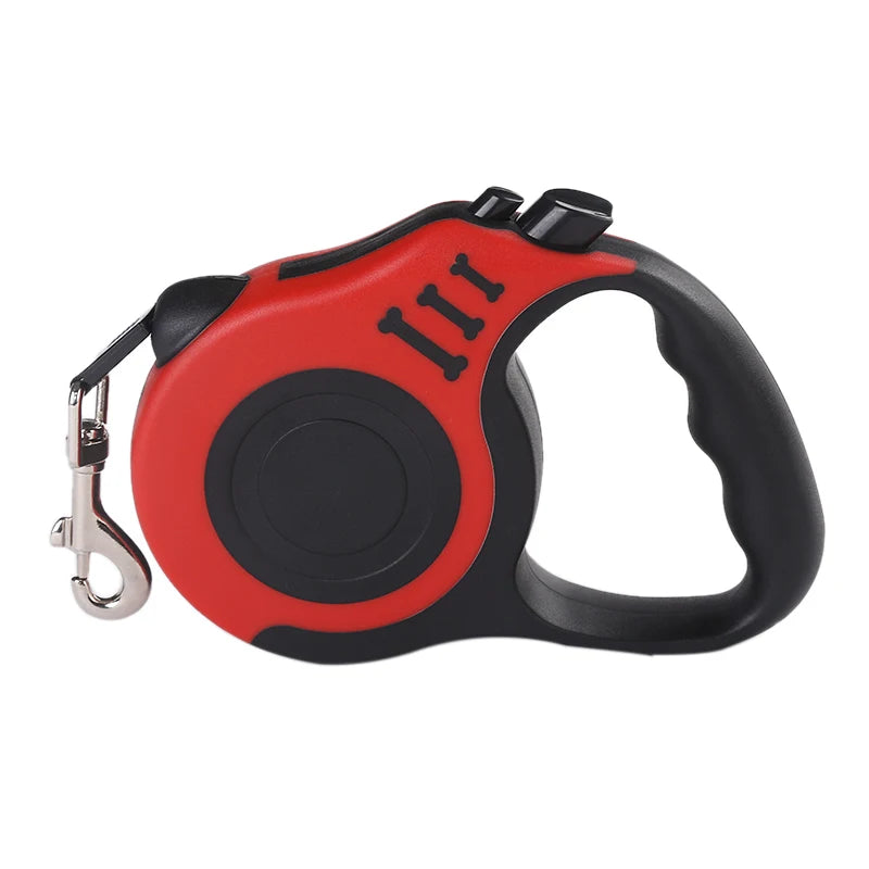 Strong Nylon Retractable Dog Leash – 3M & 5M for All Breeds