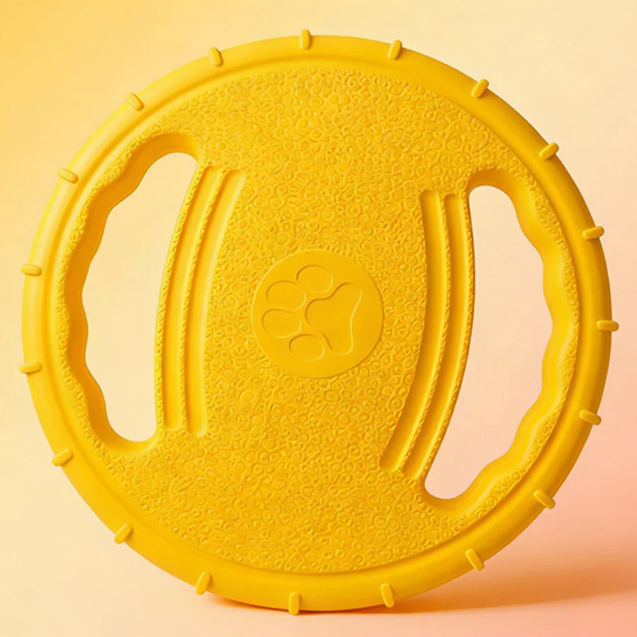 Interactive Flying Disc Dog Toy – Bite-Resistant Outdoor Fun