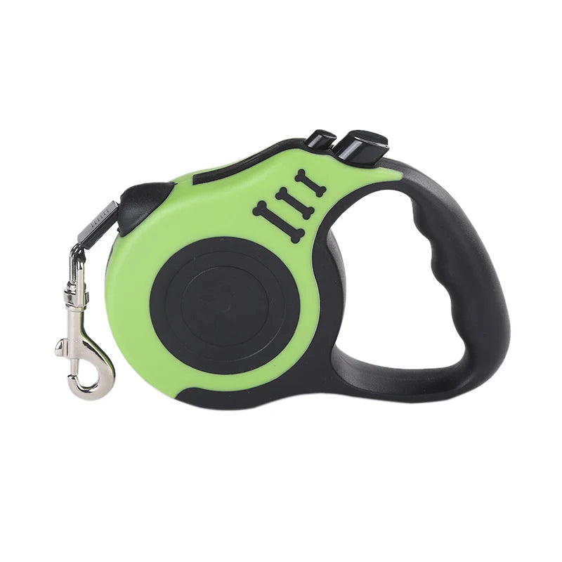 Strong Nylon Retractable Dog Leash – 3M & 5M for All Breeds