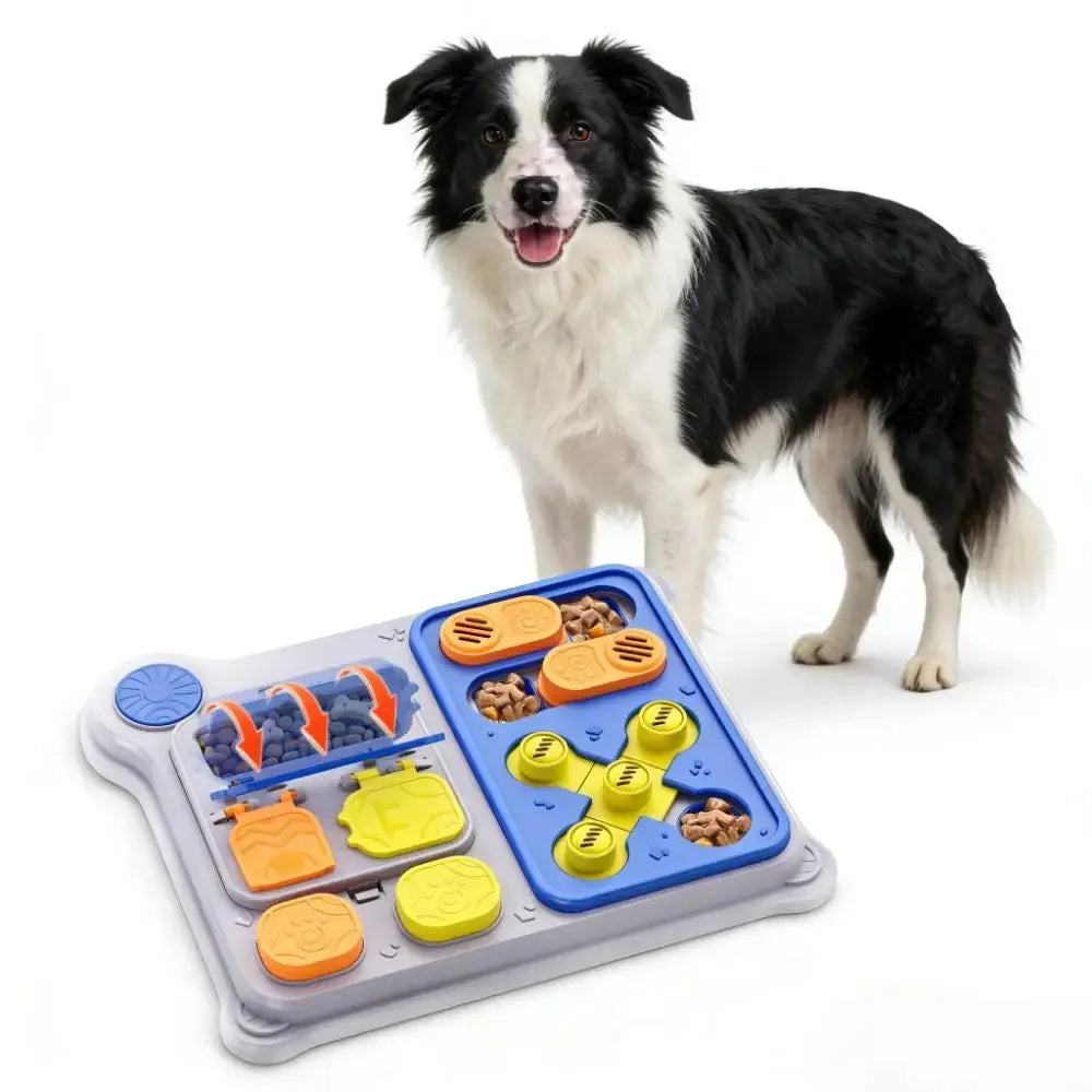 IQFeed Dog Puzzle Treat Toy