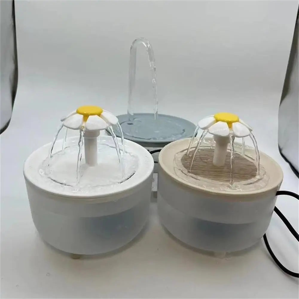 Electric Pet Water Fountain – 1200mL Auto Filter USB Dispenser