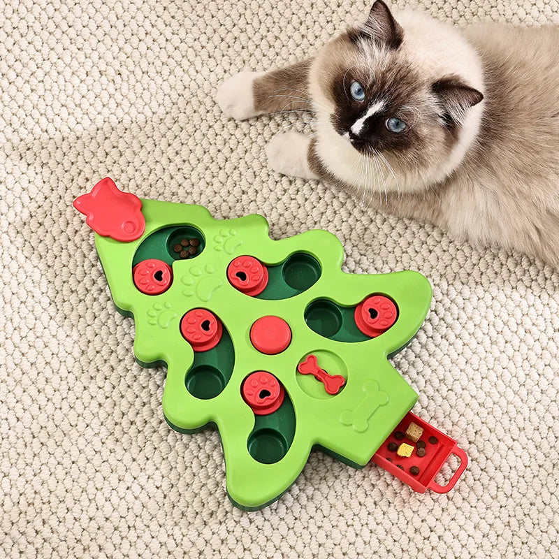 IQFeed Dog Puzzle Treat Toy