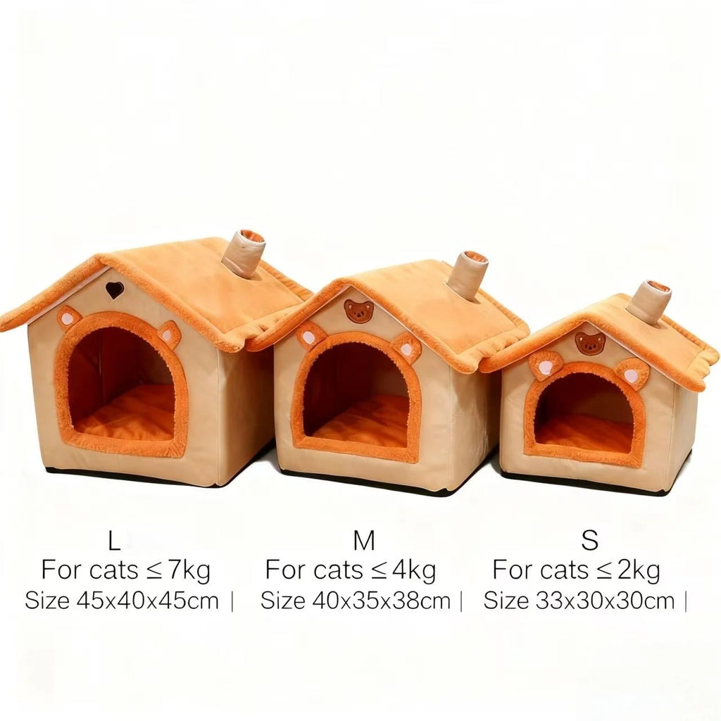 CozyNest All-Season Pet House Bed