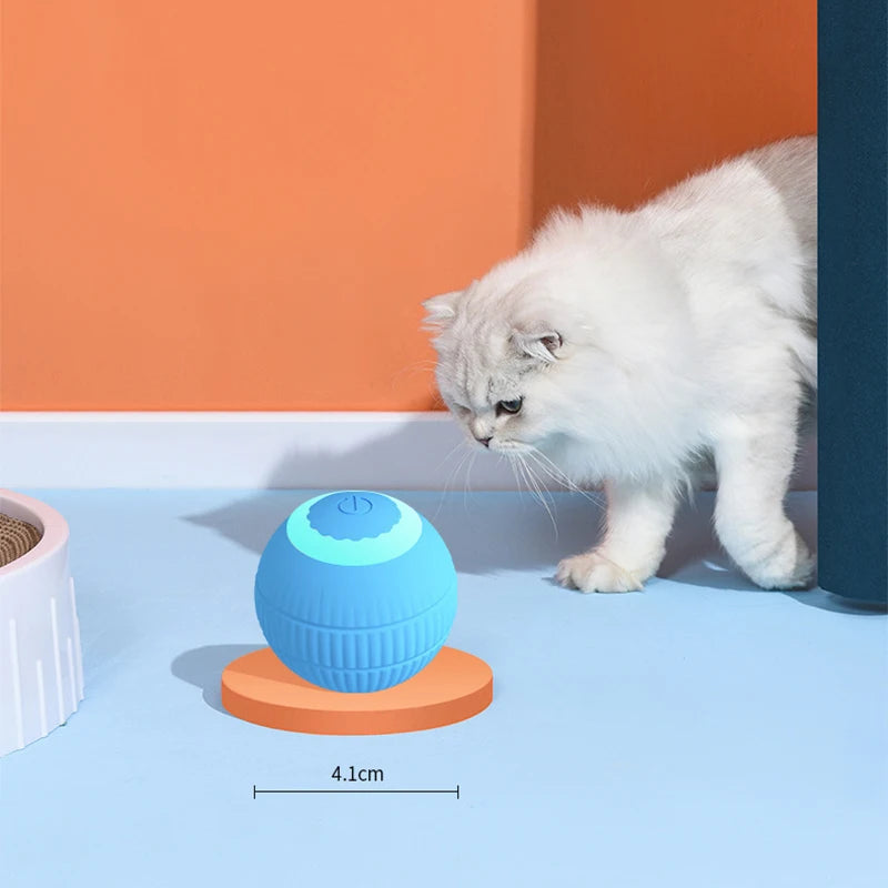 Electric Rolling Cat Ball Toy – Automatic Interactive Indoor Cat Toy