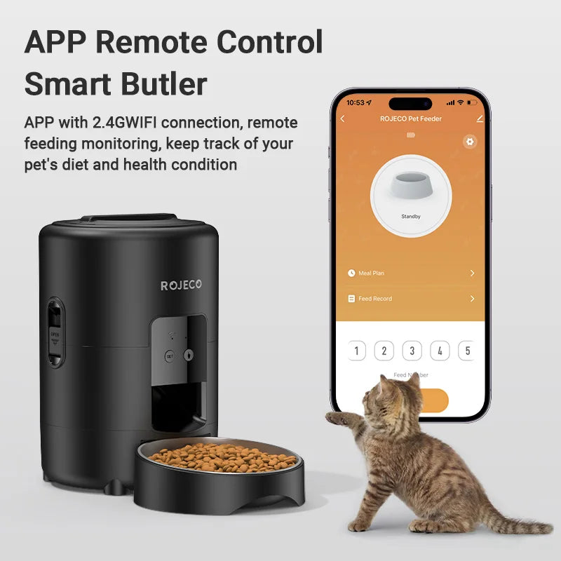 DailyServe Smart Automatic Pet Feeder