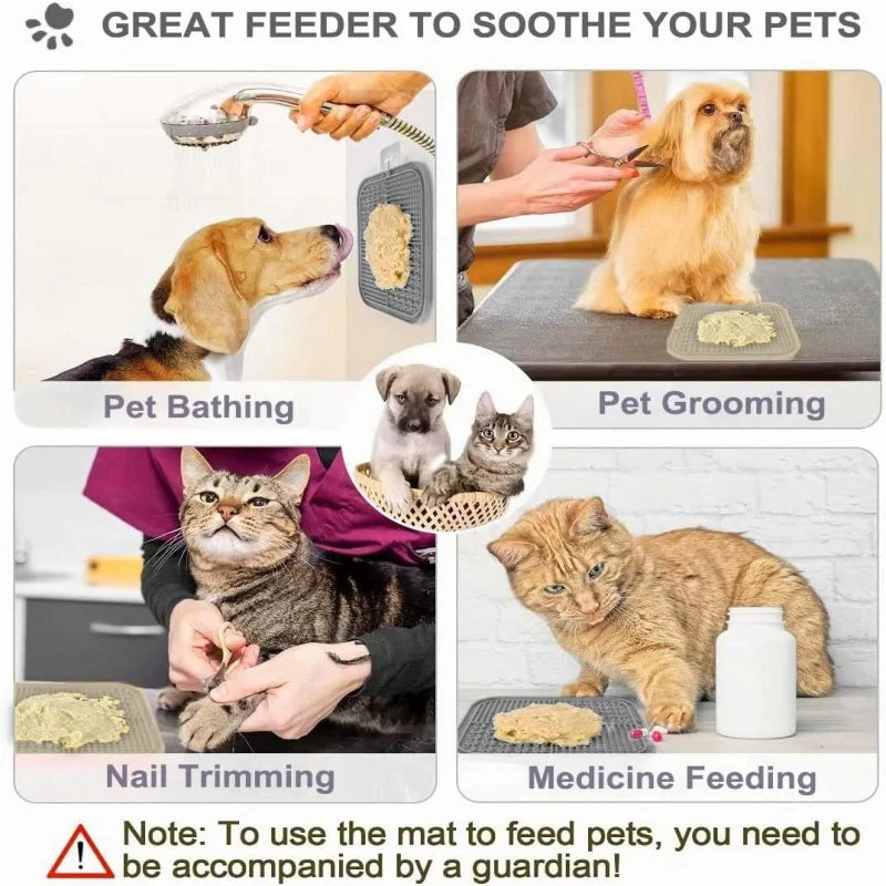 LickEase Boredom Buster Grooming Mat