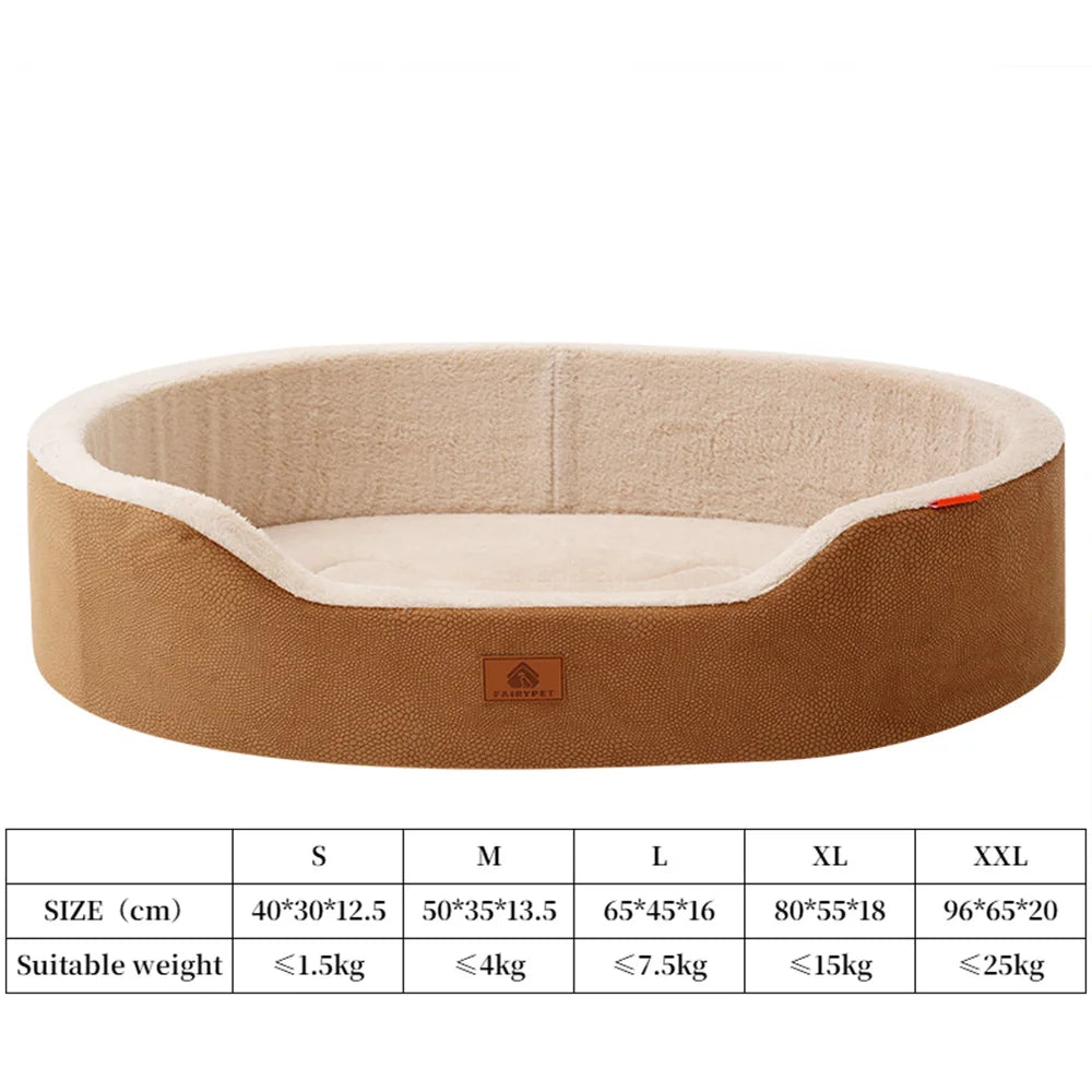 Orthopedic Dog Bed for Large Dogs – Waterproof Couch-Style Pet Bed