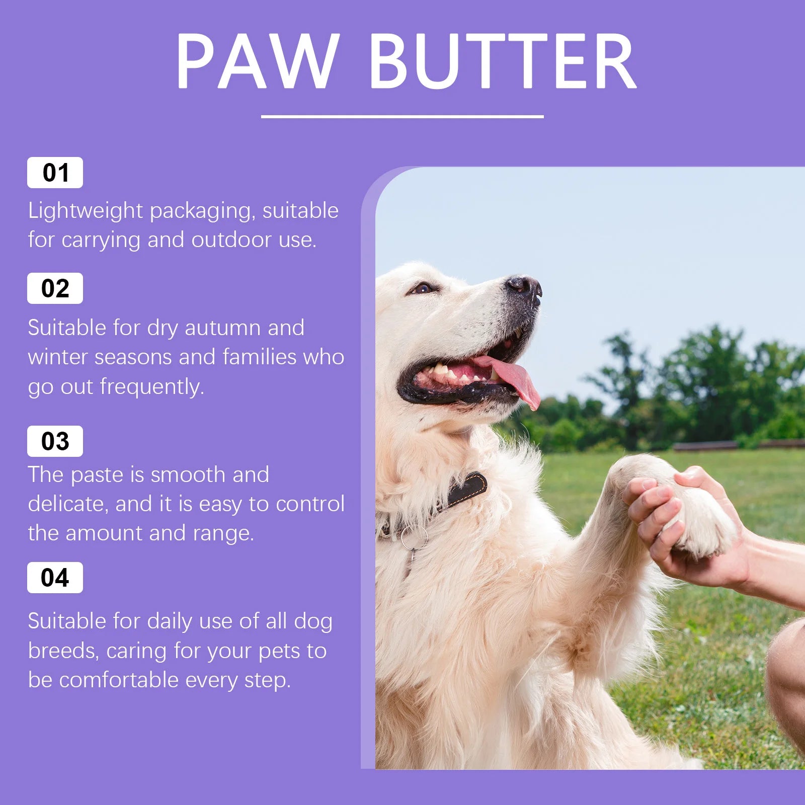 Paw Soothing Balm for Dogs & Cats – 30g Moisturising Beeswax Cream