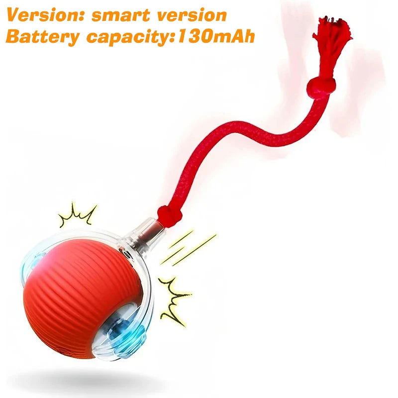 Automatic Rolling Cat Ball Toy – Rechargeable Interactive Toy