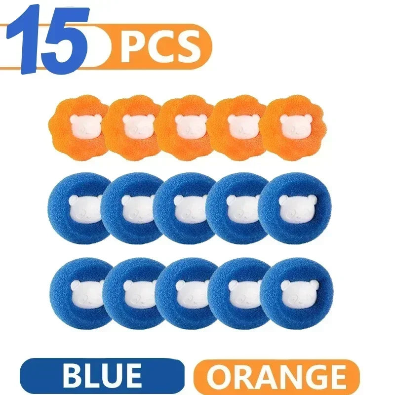 Reusable Pet Hair Collector Laundry Balls – Removes Fur in the Wash