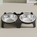 Stainless Steel Pet Food & Water Bowl – Anti-Tip Design