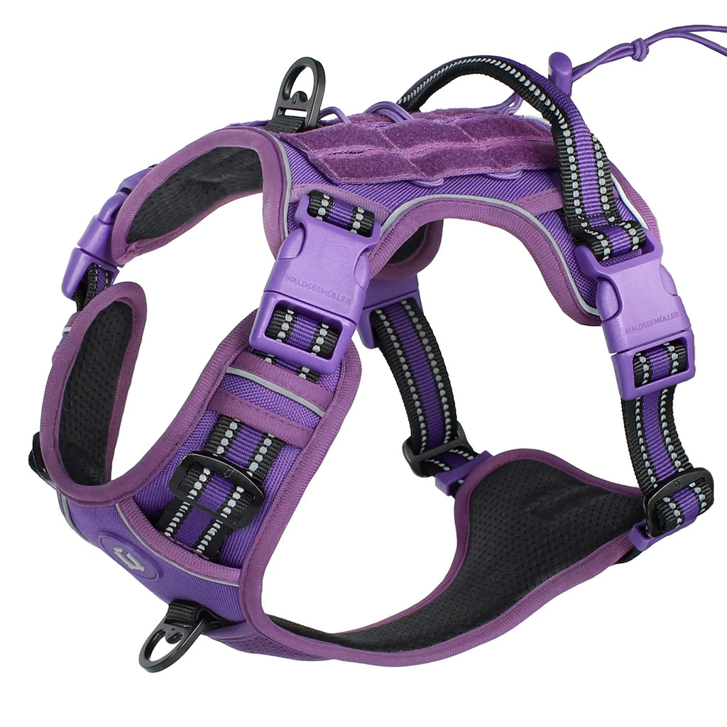 Tactical Dog Harness – No-Pull MOLLE Vest for Medium & Large Dogs