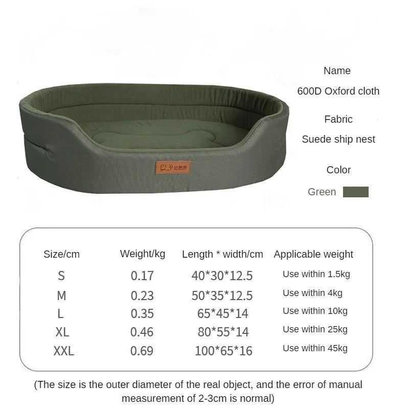 WinterWarm Fluffy Pet Cushion Bed