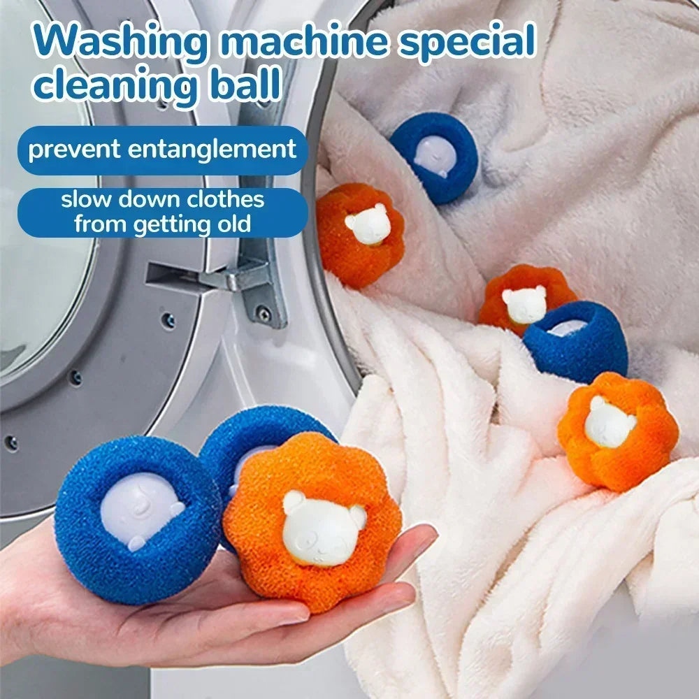 Reusable Pet Hair Collector Laundry Balls – Removes Fur in the Wash