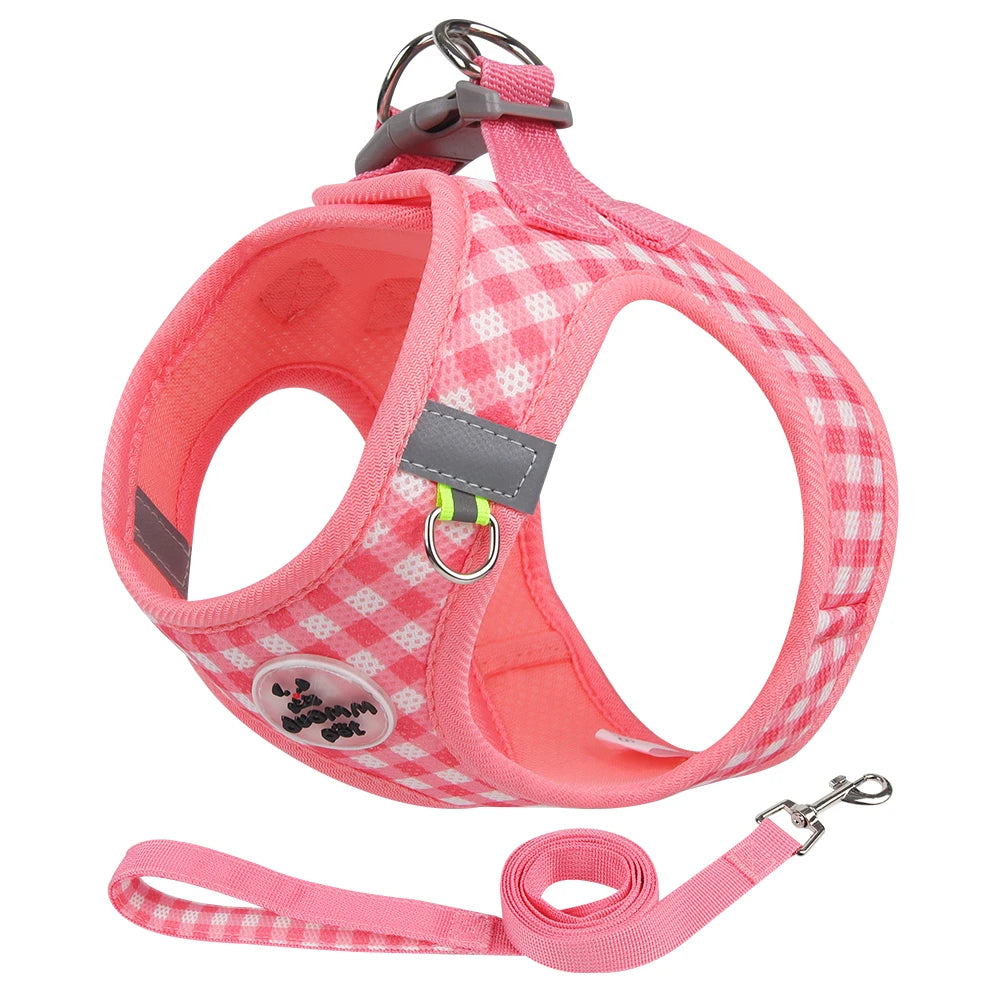 CheckMate Reflective Pet Harness & Lead
