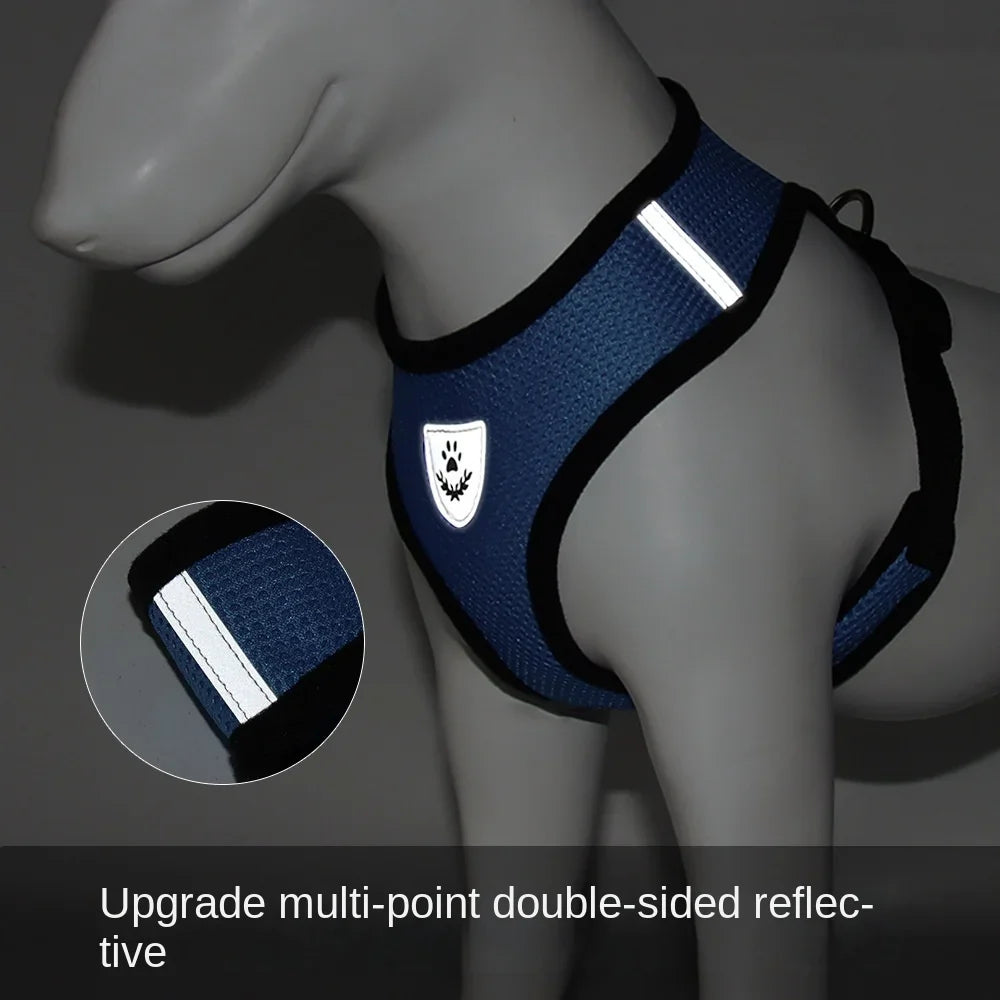 AirWalk Mesh Reflective Pet Harness
