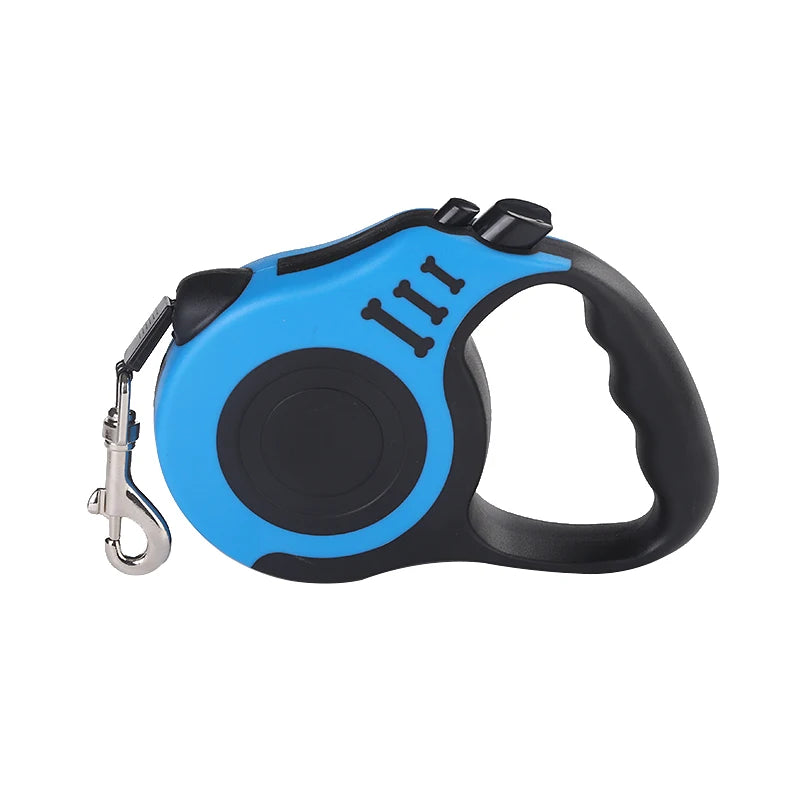 Strong Nylon Retractable Dog Leash – 3M & 5M for All Breeds