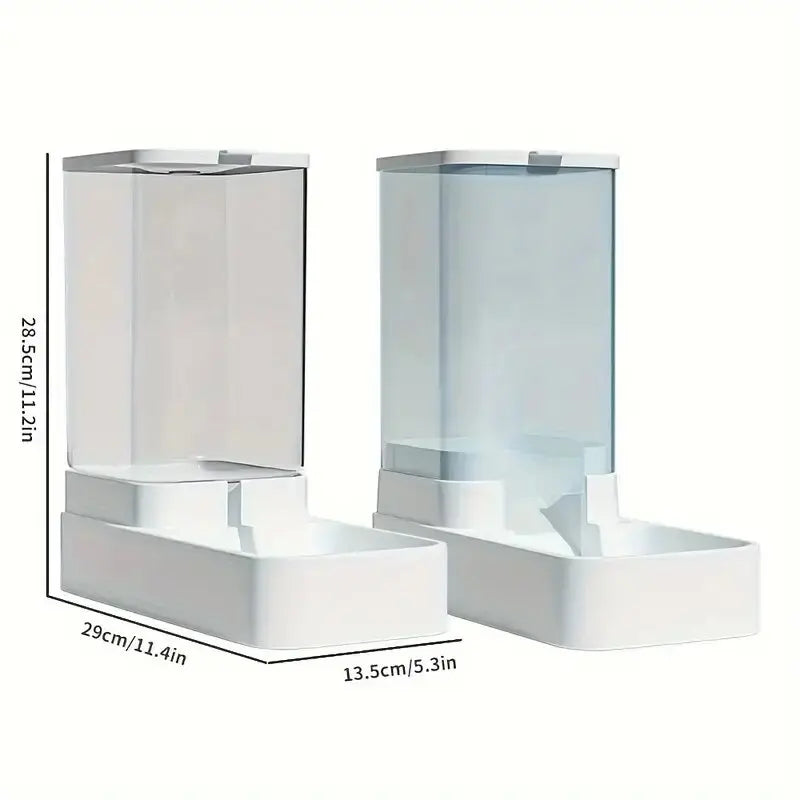 GravityServe Pet Food & Water Dispenser