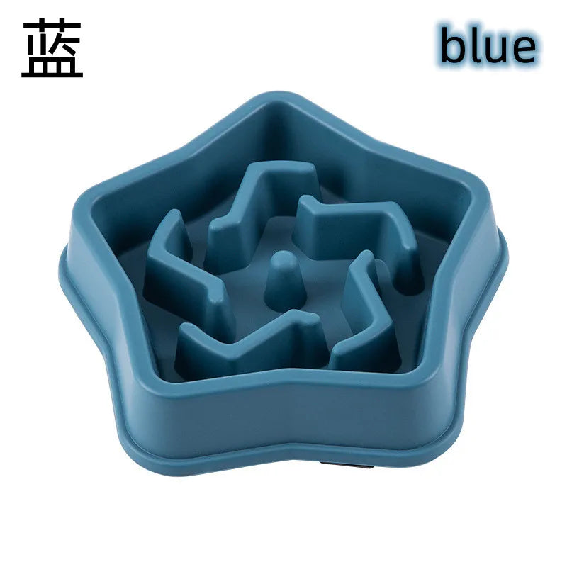 Anti-Choke Slow Feeder Pet Bowl – Non-Slip Maze Design for Dogs & Cats