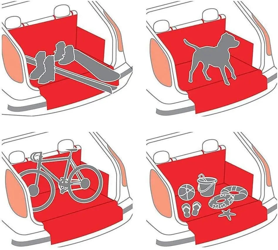 Dog Car Seat Cover for SUV – Waterproof, Wear-Resistant & Portable Liner to Protect Your Vehicle