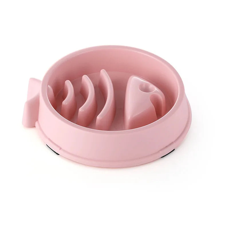 Anti-Choke Slow Feeder Pet Bowl – Non-Slip Maze Design for Dogs & Cats