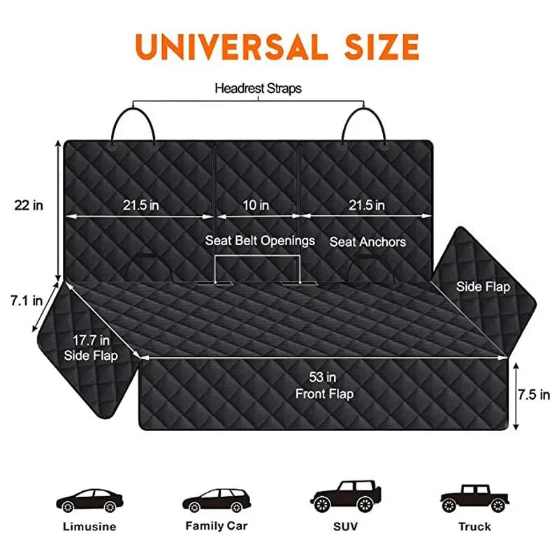 DriveShield Universal Back Seat Liner