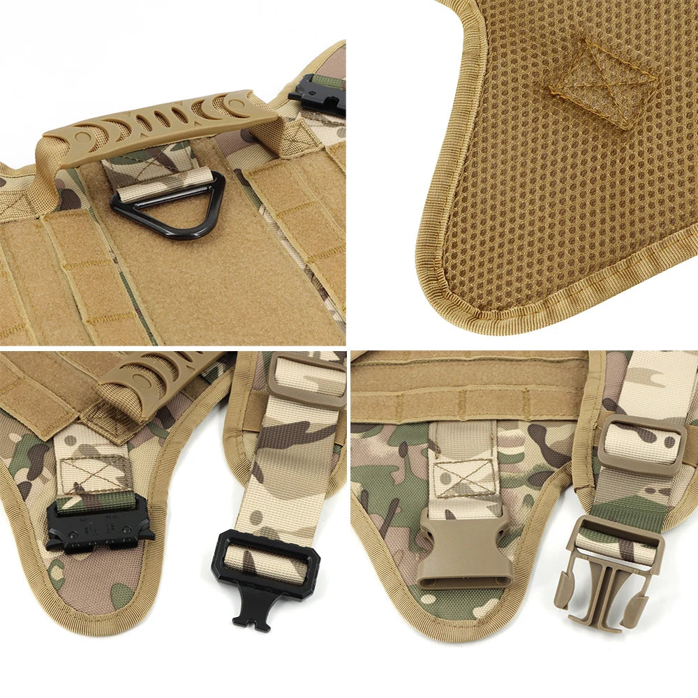 TacticalGuard Heavy-Duty Dog Harness
