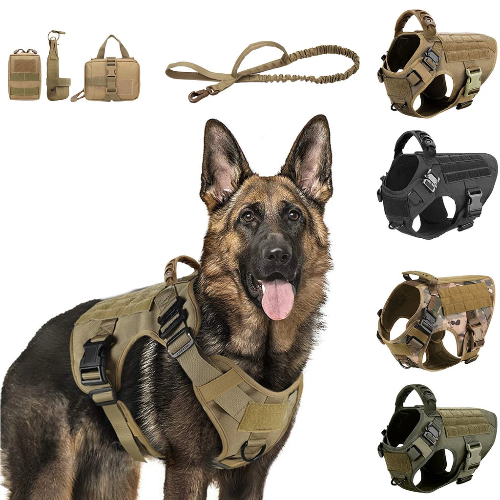 TacticalGuard Heavy-Duty Dog Harness