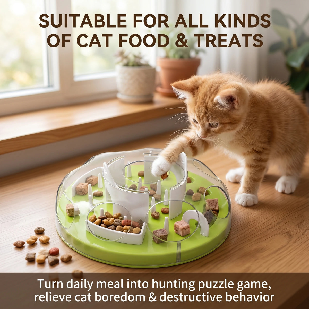 MazeFeed Interactive Cat Puzzle Feeder
